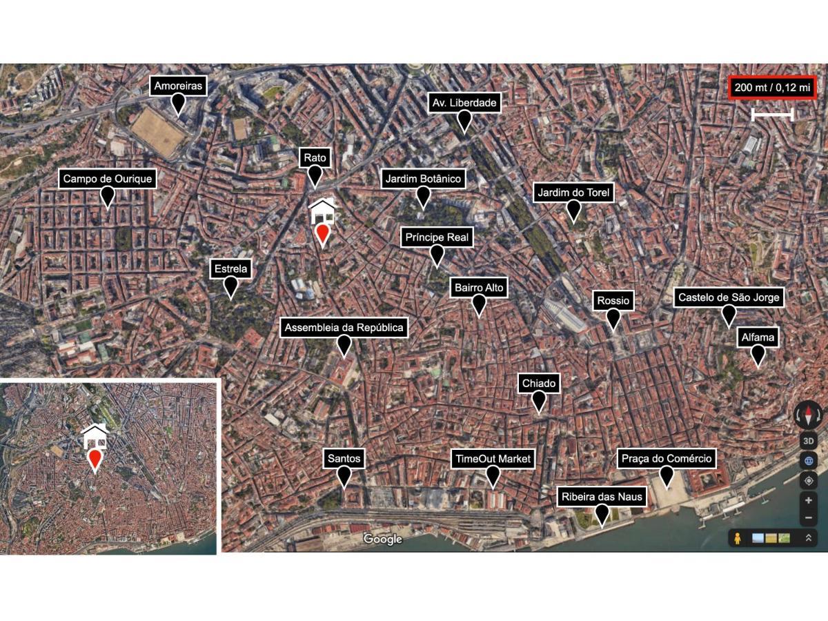 Unique Apartment By Myplaceforyou, In The Center Of Lisbon With Views Over The City And The Tagus River Zewnętrze zdjęcie